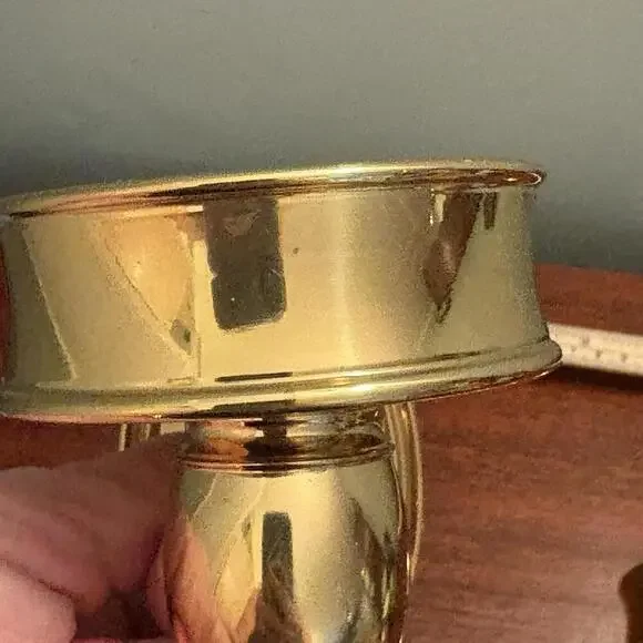 Ralph Lauren Home Brass Wall‎ Mounted Cup Holders Engraved RALPH LAUREN - Picture 5 of 15